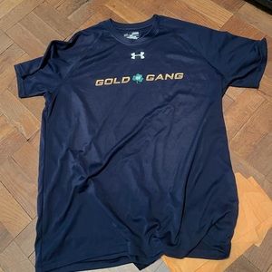 Notre Dame Underarmor Heat Gear shirt